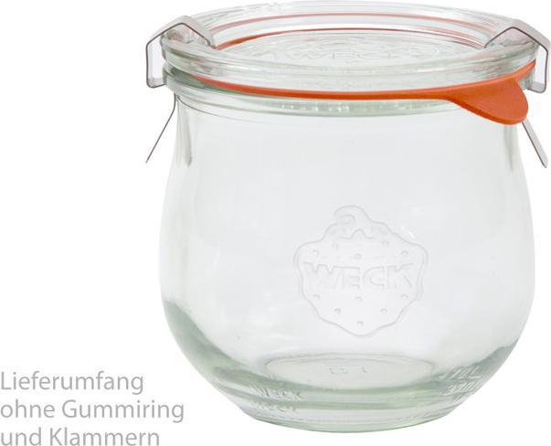 Produktbild Weck Einmachglas 370 ml, 6 Stück (6 Stk., 0.37 l)