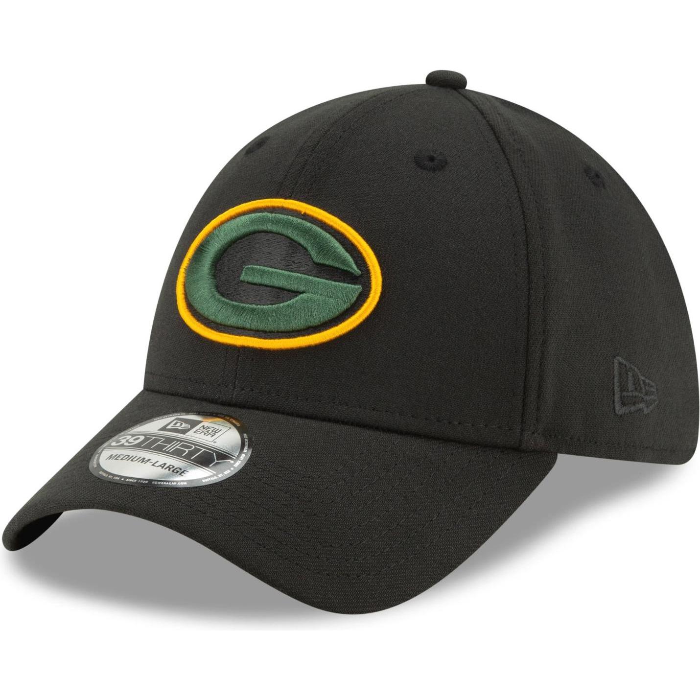 New Era, Herren, Cap, 39Thirty Stretchfit NFL Elements 2.0, Grün, (M)