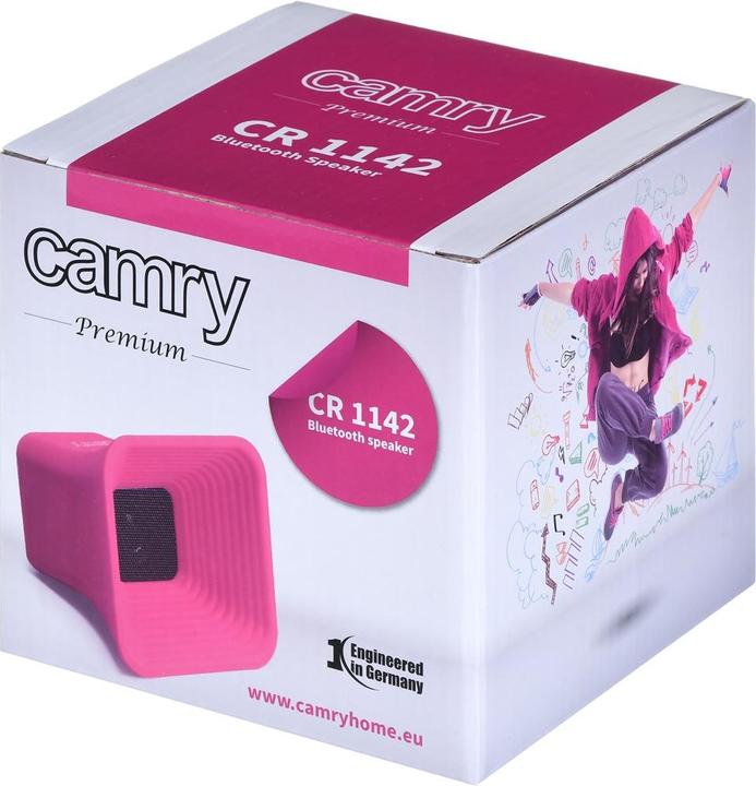 Productafbeelding Camry CR1142 luidspreker roze (Oplaadbare batterij)