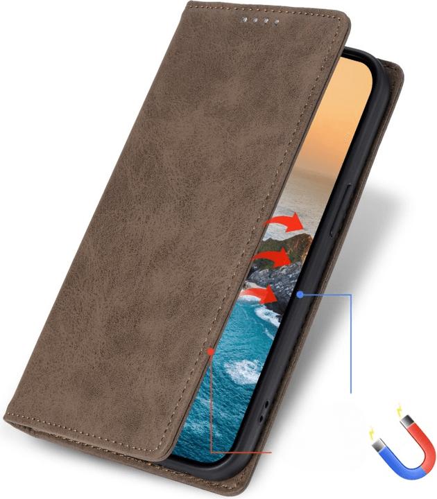 Actual product image Cover-Discount Xiaomi Redmi 14C / Poco C75 - Flip Case mit RFID Blocker (Xiaomi Redmi 14C, Xiaomi Poco C75)