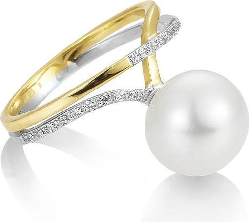 Immagine prodotto Breuning ANELLO - C.ZP/Brill. 0,117 Ct. H/si (48, Oro 750/18 K)