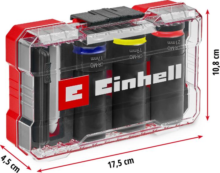 Produktbild Einhell Impact Stecknuss-Set, 109273, 5-teilig