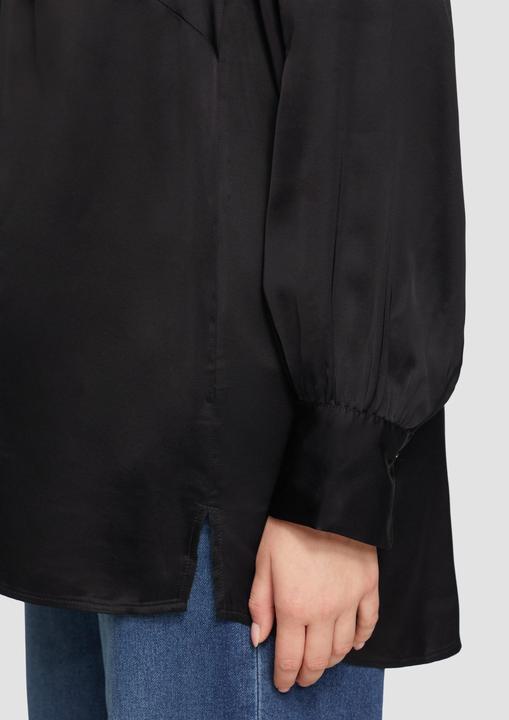 Produktbild S.Oliver Bluse Satinbluse im Relaxed Fit (46)