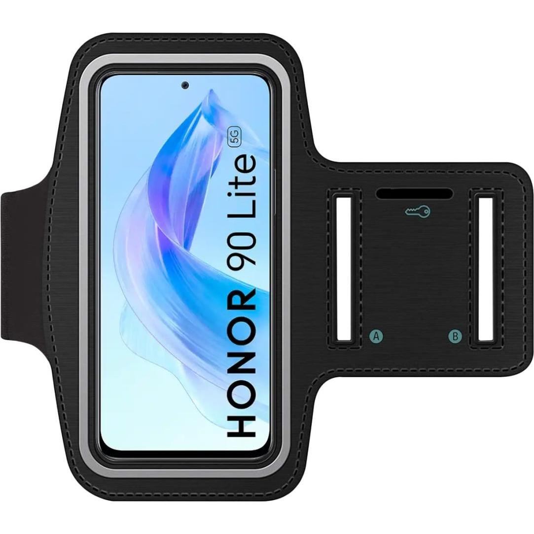 SmartFitness Honor 90 Lite Handy Sport Armband, Smartphone Sportarmband, Schwarz