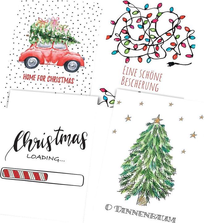 Produktbild Sigel Weihnachts-Postkarten-Set (1 Stk.)