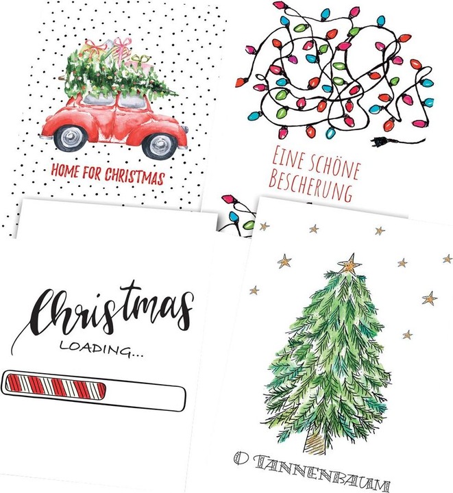 Actual product image Sigel Christmas postcard set (1 pcs.)
