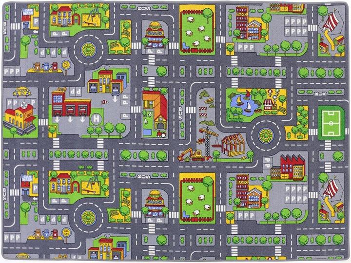 Immagine prodotto Hevo Spielteppich Stadt Mix (140 x 200 cm)