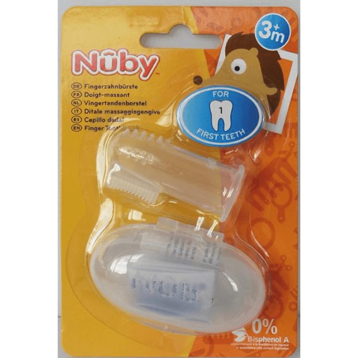 Immagine prodotto Nuby Spazzolino da denti a dito (Extra morbido, 1 x)