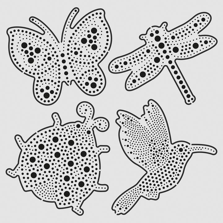 Actual product image Aladine Nature dot painting set