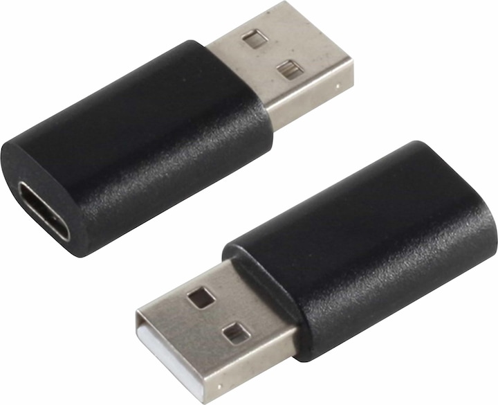 Actual product image Shiverpeaks Adapter USB 2.0 A male to USB 3.1 type C female (USB 2.0)