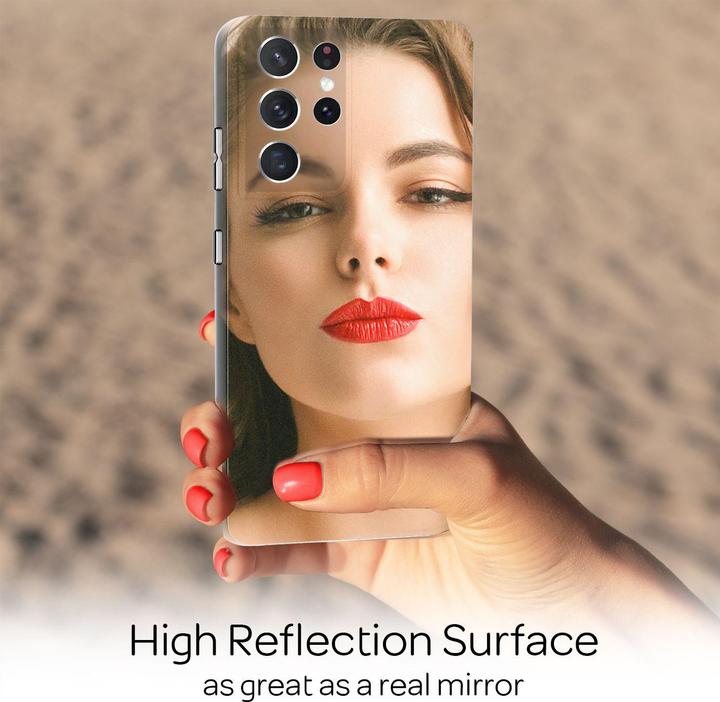 Produktbild Nalia Spiegel Hartglas Handyhülle (Samsung Galaxy S21 Ultra 5G)
