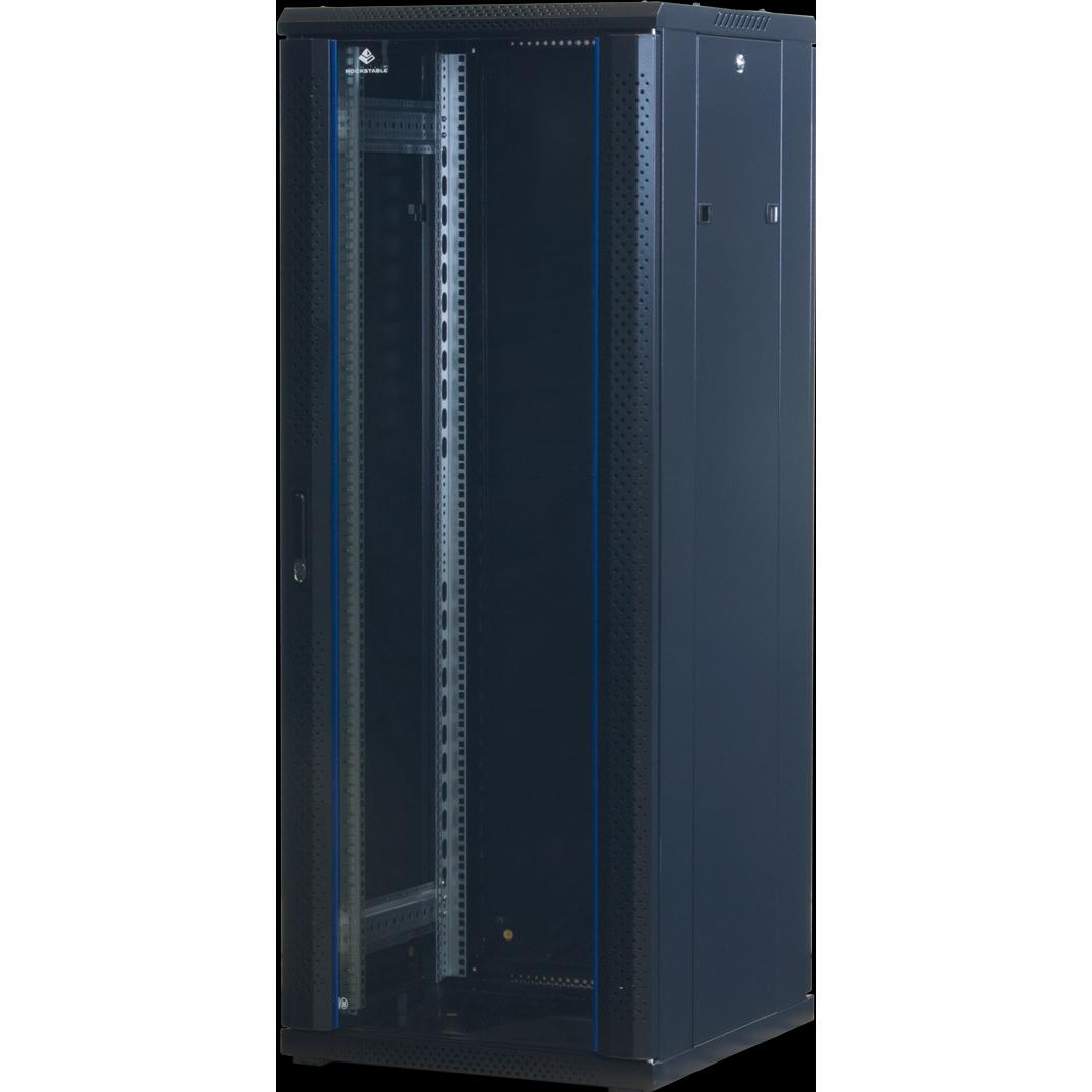 Thumbnail - Rockstable 19" 32 HE 600x600x1600mm (19 Zoll Rack), Serverschrank, Schwarz