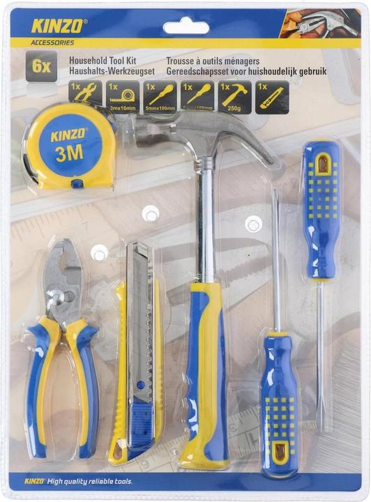 Image du produit Kinzo Jeu d'outils 6 pcs. (350 mm)