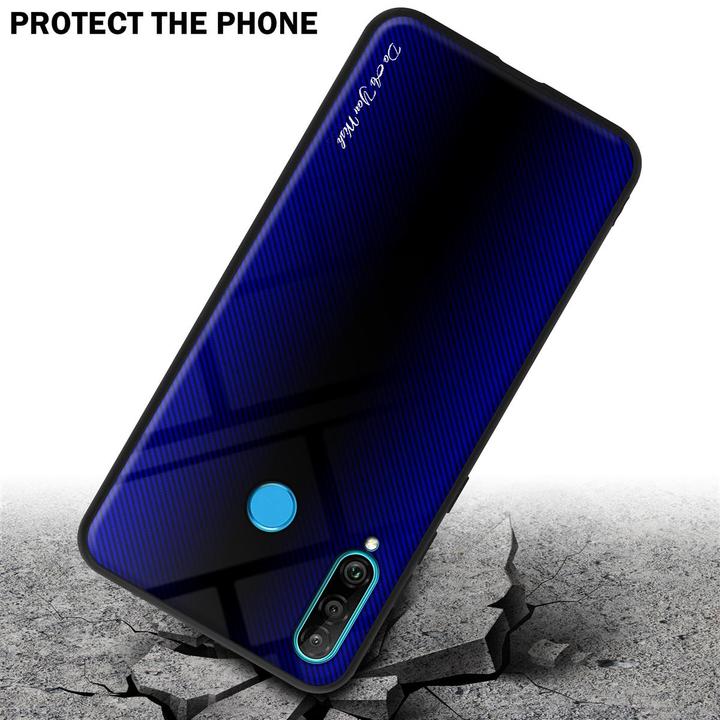 Immagine prodotto Cadorabo Copertura di vetro a strisce in TPU (Huawei P30 Lite)