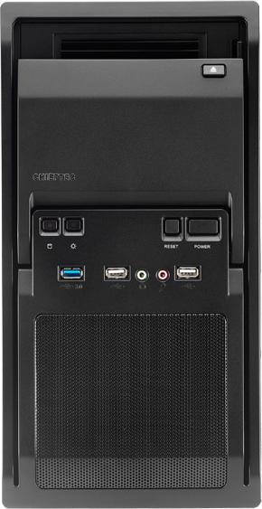 Actual product image Chieftec LIBRA Series LT-01B - Tower - micro ATX 350 Watt (ATX12V 2.3/ PS/2) (mATX)