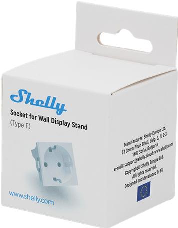 Productafbeelding Shelly Socket for Wall Display Stand White