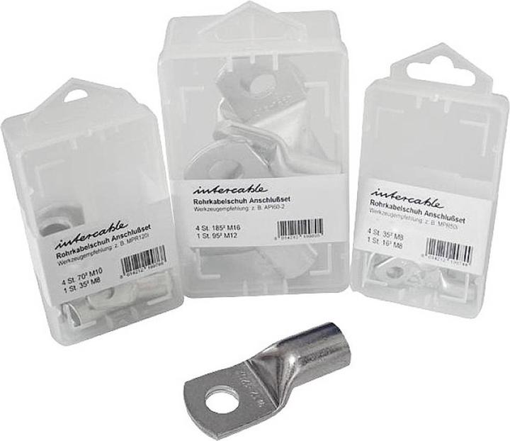 Productafbeelding Intercable Buisvormige kabelschoen ICR5010SB10 50qmm M10 vertind SB-Doos Inhoud:10st.