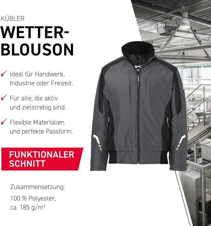 Actual product image Kübler Pilot jacket water repellent (L)