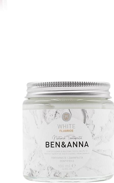 Actual product image Ben & Anna Toothpaste Fluoride White (100 ml)
