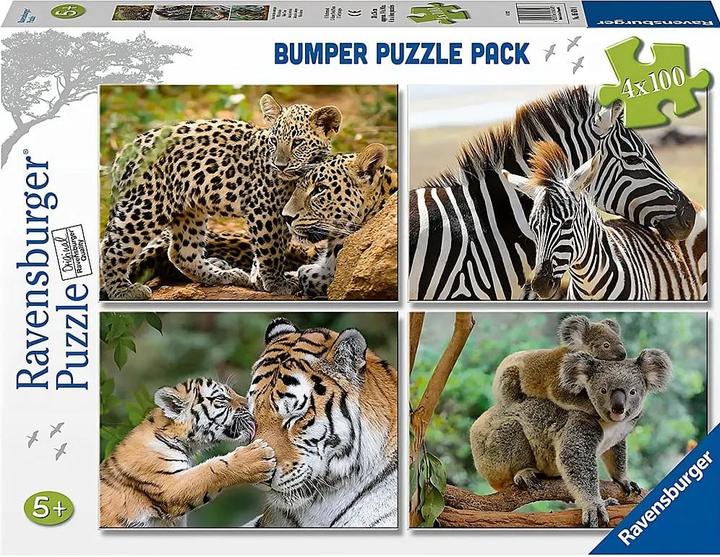 Image du produit Ravensburger Animaux sauvages (100 pièces)