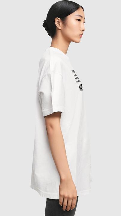 Produktbild Merchcode Ladies Never Too Late Oversized Boyfriend Tee - 111851 (M)