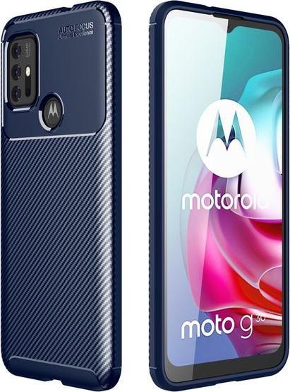 Actual product image MU Style Carbon Fiber TPU Softcase Series (Motorola Moto G30)