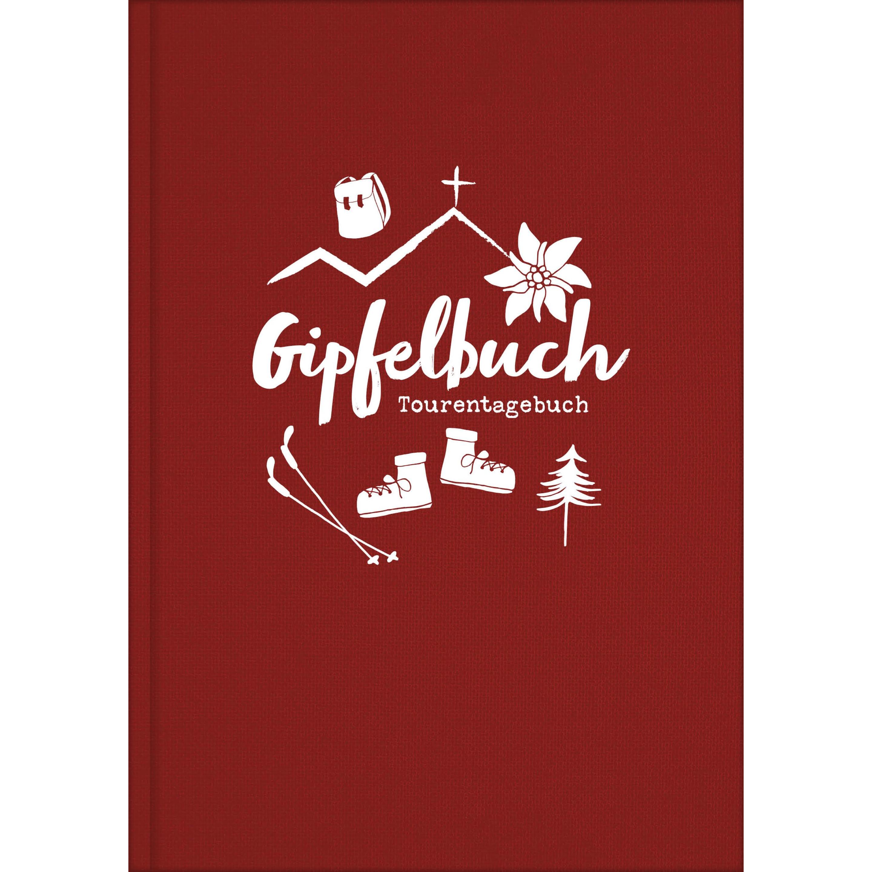 Gipfelbuch, Tourentagebuch, Wandertagebuch A5 Notizbuch zum Wandern in den Bergen und für Rad, Ratgeber von Lisa Wirth