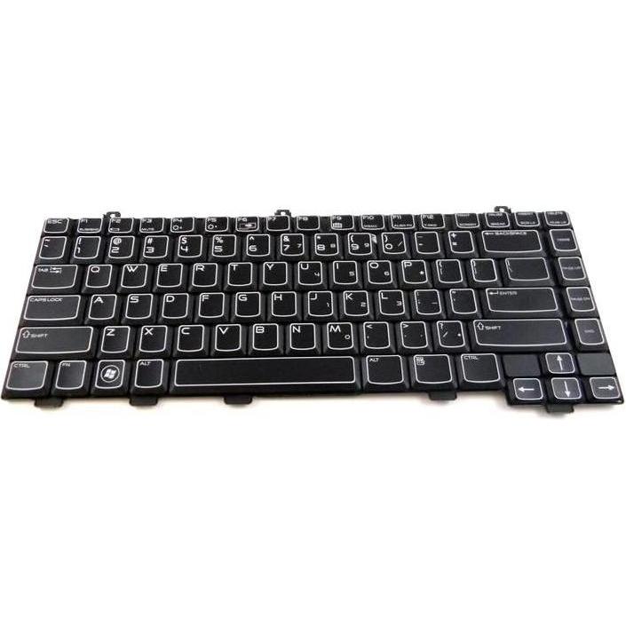 Dell Keyboard (US), Notebook Ersatzteile, Schwarz