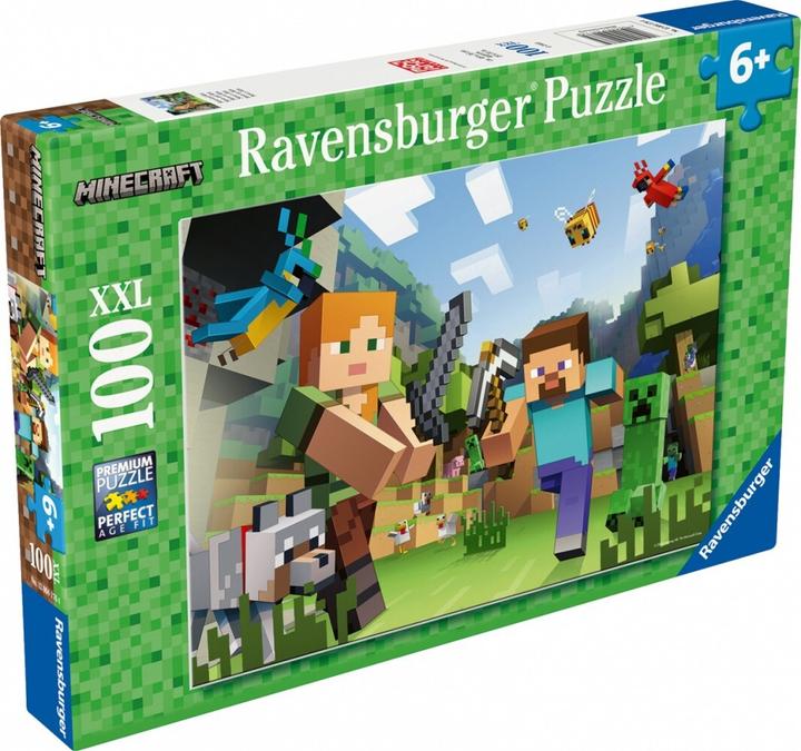 Immagine prodotto Ravensburger Minecraft Steve e Alex (100 pezzi)