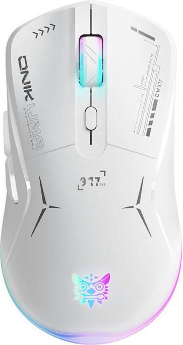 Actual product image Onikuma CW917 gaming mouse (white) (Wireless)