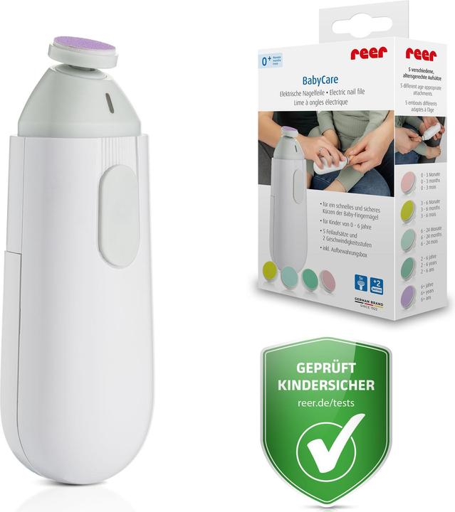 Actual product image Reer BabyCare electric nail file
