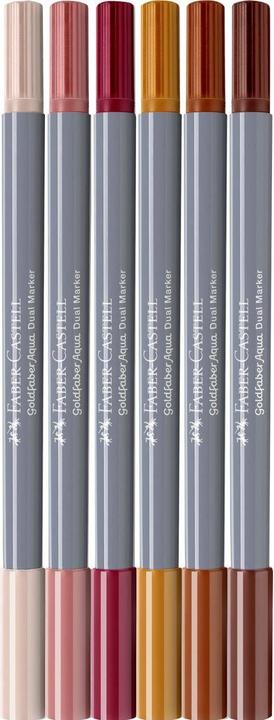 Image du produit Faber-Castell Goldfaber Aqua Dual Marker (6x)