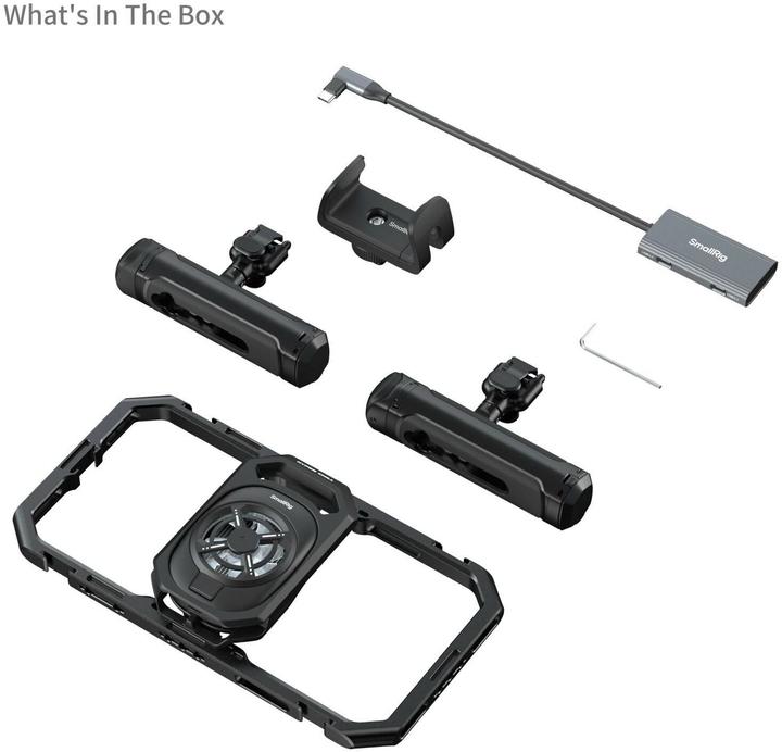 Image du produit SmallRig All-in-One Thermal Phone Cage Kit, Detailfarbe: Schwarz (Cage)