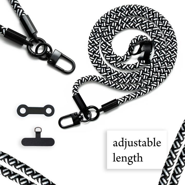 Actual product image Cadorabo Chain case for LG K10 2017 necklace cover adjustable