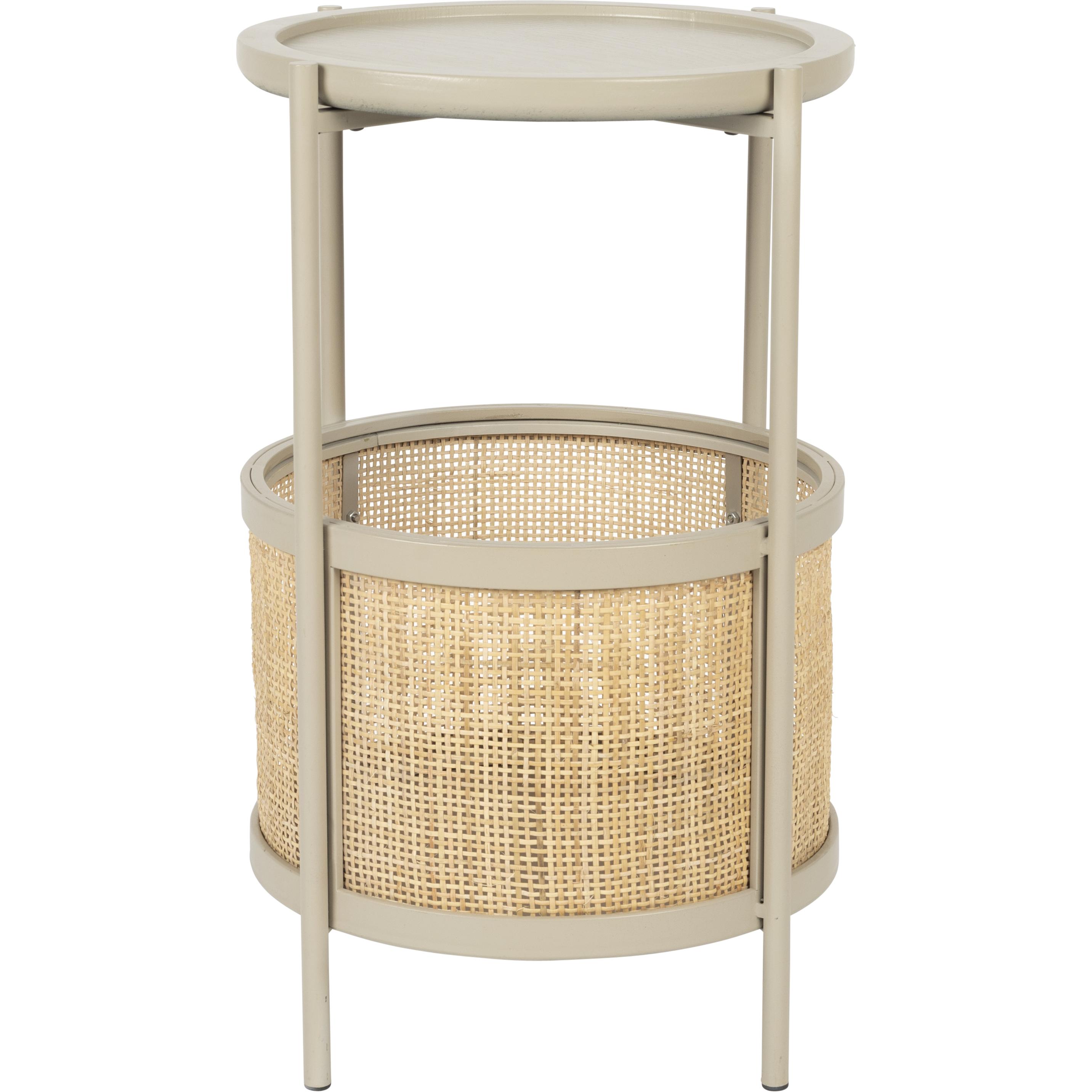 White Label Living, Couchtisch + Beistelltisch, Table (30 x 30 x 50 cm)