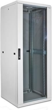 Wirewin 19" Netzwerkschrank, grau (32 HE, 19 Zoll Rack)
