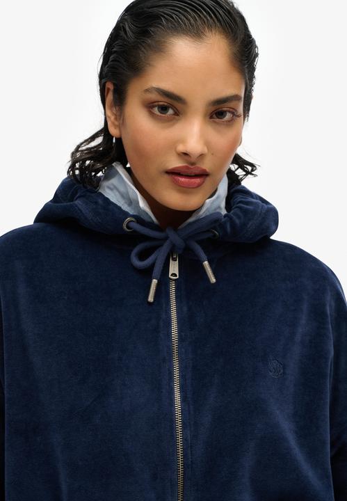 Produktbild Superdry Velours-Kapuzenjacke (S)