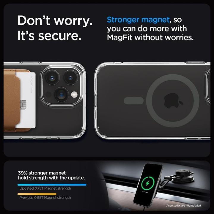 Produktbild Spigen Ultra Hybrid MAG iPhone 15 Pro Max 6,7" Magsafe grafitowy/graphite ACS06577 (Apple iPhone 15 Pro Max)