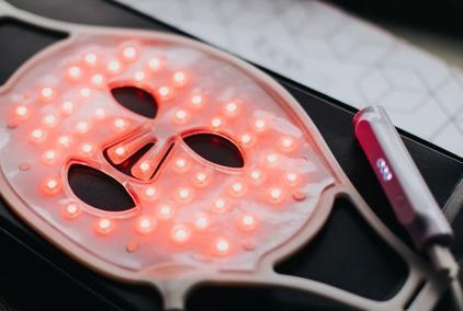 Actual product image Rio faceLITE LED face mask