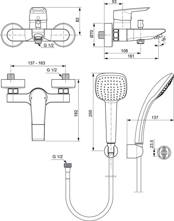 Produktbild Ideal Standard Mischbatterie