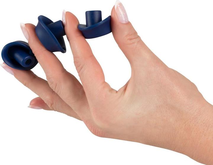 Produktbild Womanizer Premium Ersatzkappen Blueberry (S)