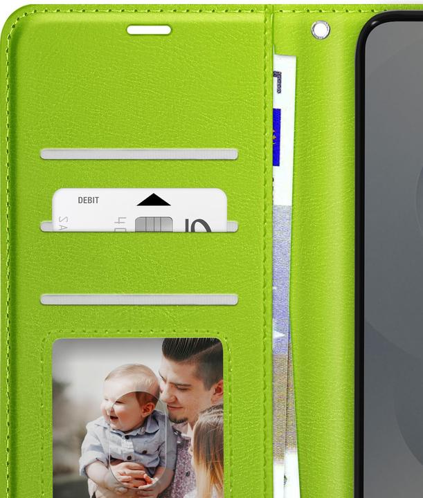 Produktbild Mayaxess VintageFlip Green Collection (Samsung Galaxy R)