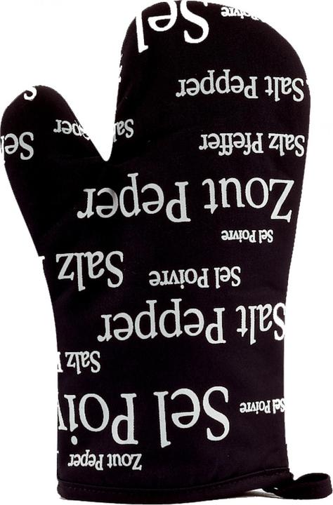 Image du produit Winkler gants de cuisine - sel & poivre (100% coton, 40% polyester, 60% coton)