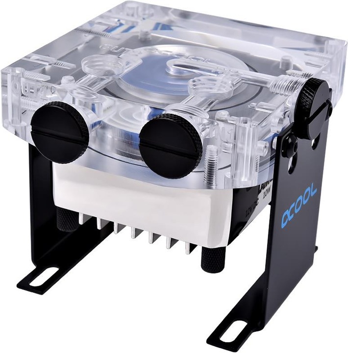 Actual product image Alphacool Laing DDC310 - Complete Edition Ice Sheet - silver/Plexi