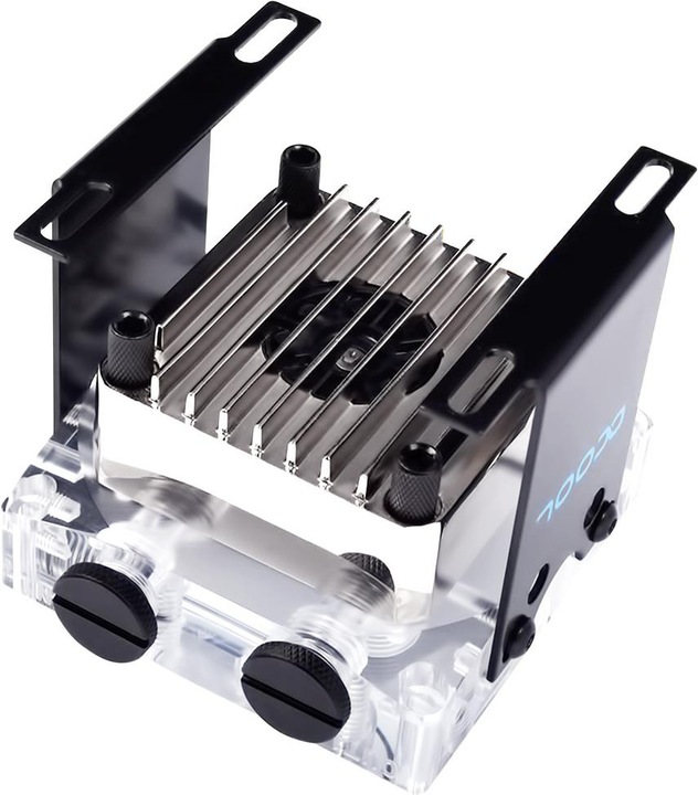Actual product image Alphacool Laing DDC310 - Complete Edition Ice Sheet - silver/Plexi