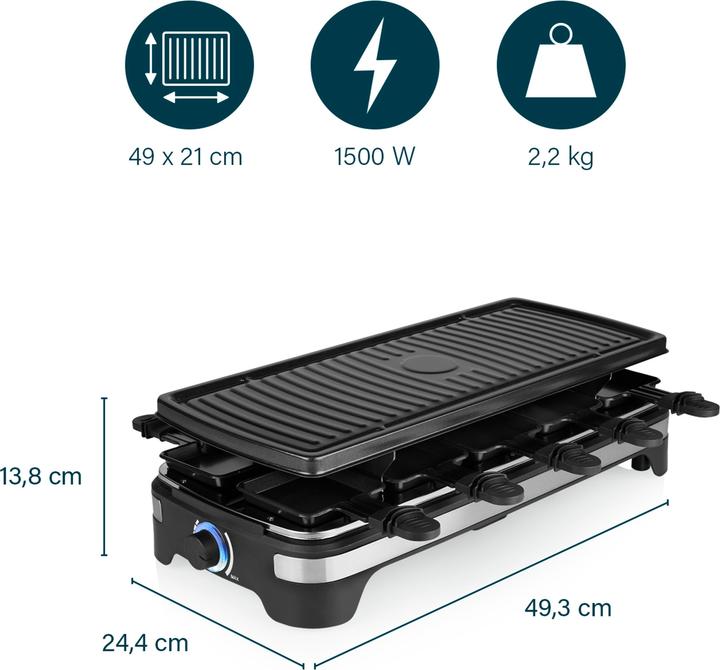Produktbild Princess Multifunktions-Raclette XXL 162650