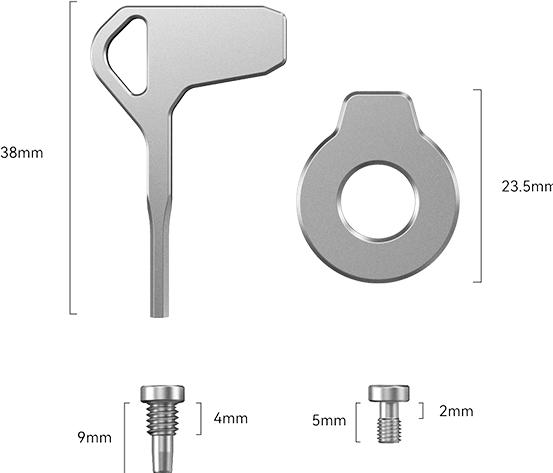 Image du produit SmallRig Jeu de vis avec tournevis (Cage Accessoires)