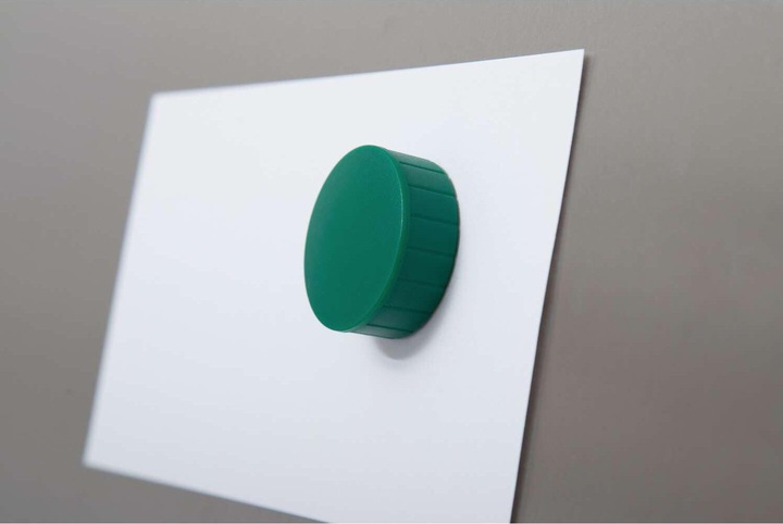 Image du produit Maul Aimant rond Solid 38 mm 2,5 kg Force d'adhérence 10 pièces vert
