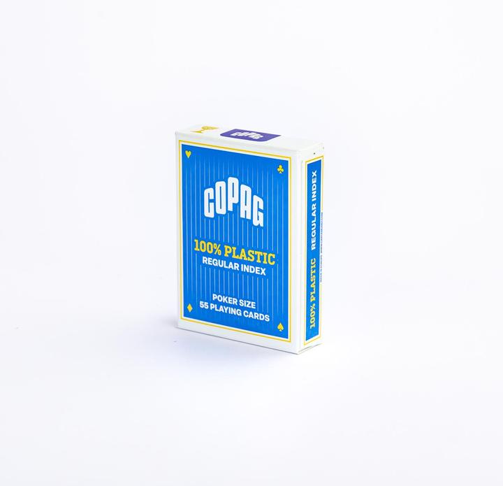 Immagine prodotto Copag Mazzo di carte da poker in plastica Regular (Tedesco, Francese, Italiano, Inglese)