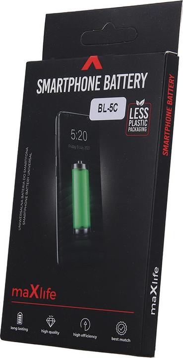 Maxlife battery for Nokia 3100 / 3110 Classic / 3650 / E50 / N91 / BL-5C 1300mAh